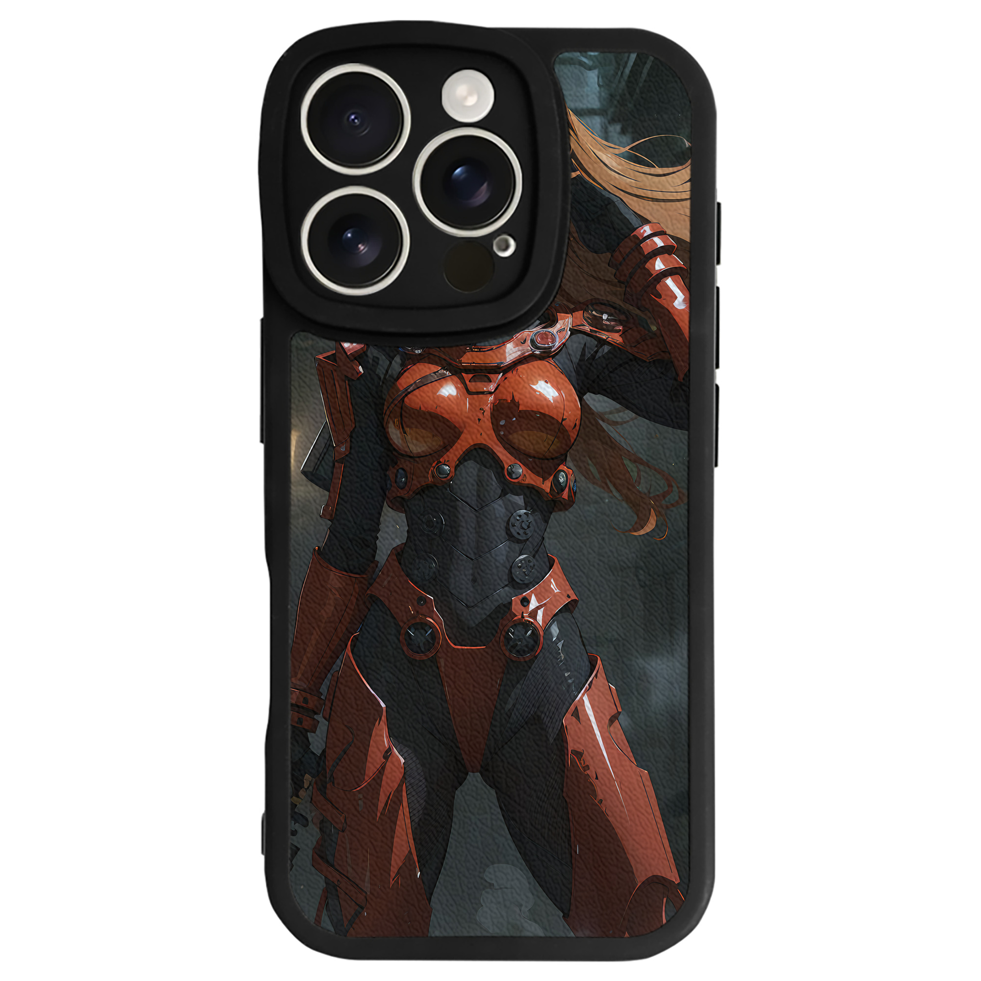 （画像用） EVA 新世紀エヴァンゲリオン 【iPhone 16シリーズ対応】シリコンスマホケース（レザー調） 材質：シリコン